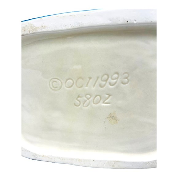 Fitz and Floyd 1993 Omnibus North Pole Express Santa Water Pitcher 58 oz - Picture 11 of 11